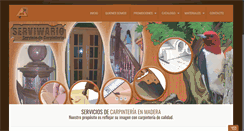 Desktop Screenshot of carpinterias.cl